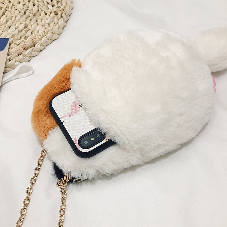 stuffed cat purse