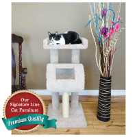 Cat furniture tree, outlets Cat's Choice 31 Inch Tub and Cradle Sleeper, cats love cat furniture gym, cat furniture gift, cat carpeted bed 190019