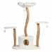 LeeNee Triple Perch Wood and Woven Cat Tree