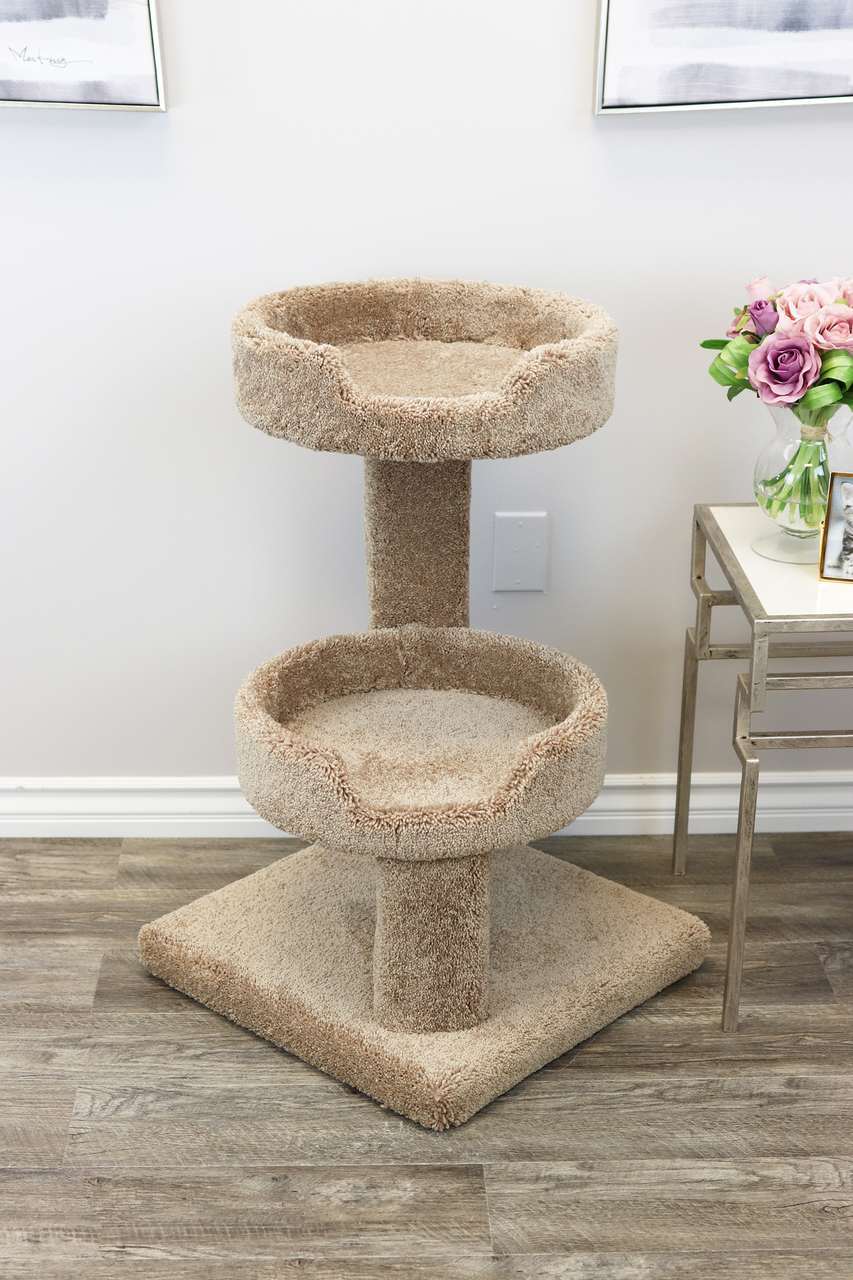 Cat's Choice 32 Inch Double Tub Corner Design Cat Tree - 130001 ...