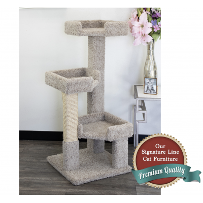 Cat's Choice Triple Level Corner Tree