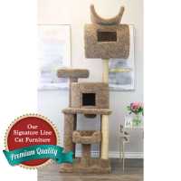 84 fashion premier tall cat tree