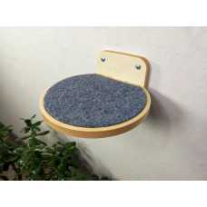 Round Wall Mounted Cat Shelf Step