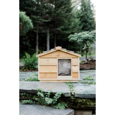 Outdoor Large Cedar Wood Cat House Shelter UC-LCH 101 