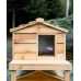 Large Cedar Insulated Double Decker Cat House