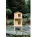 Large Cedar Insulated Double Decker Cat House