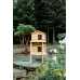 Large Cedar Insulated Double Decker Cat House