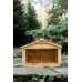 Medium Outdoor Cedar Cat or Dog Feeding Station