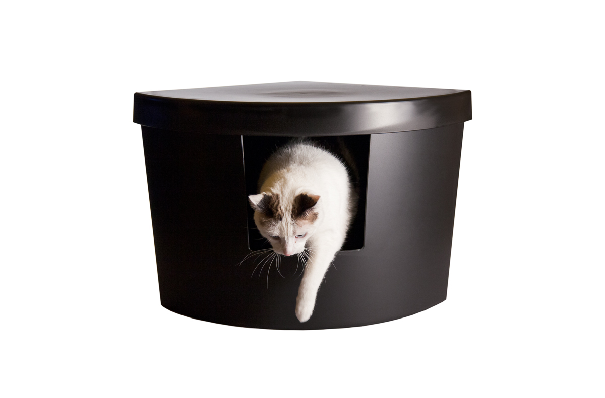 Decorative Corner Kitty Litter Box - CatsPlay Superstore