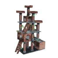 Kitty mansions big hot sale horn cat tree