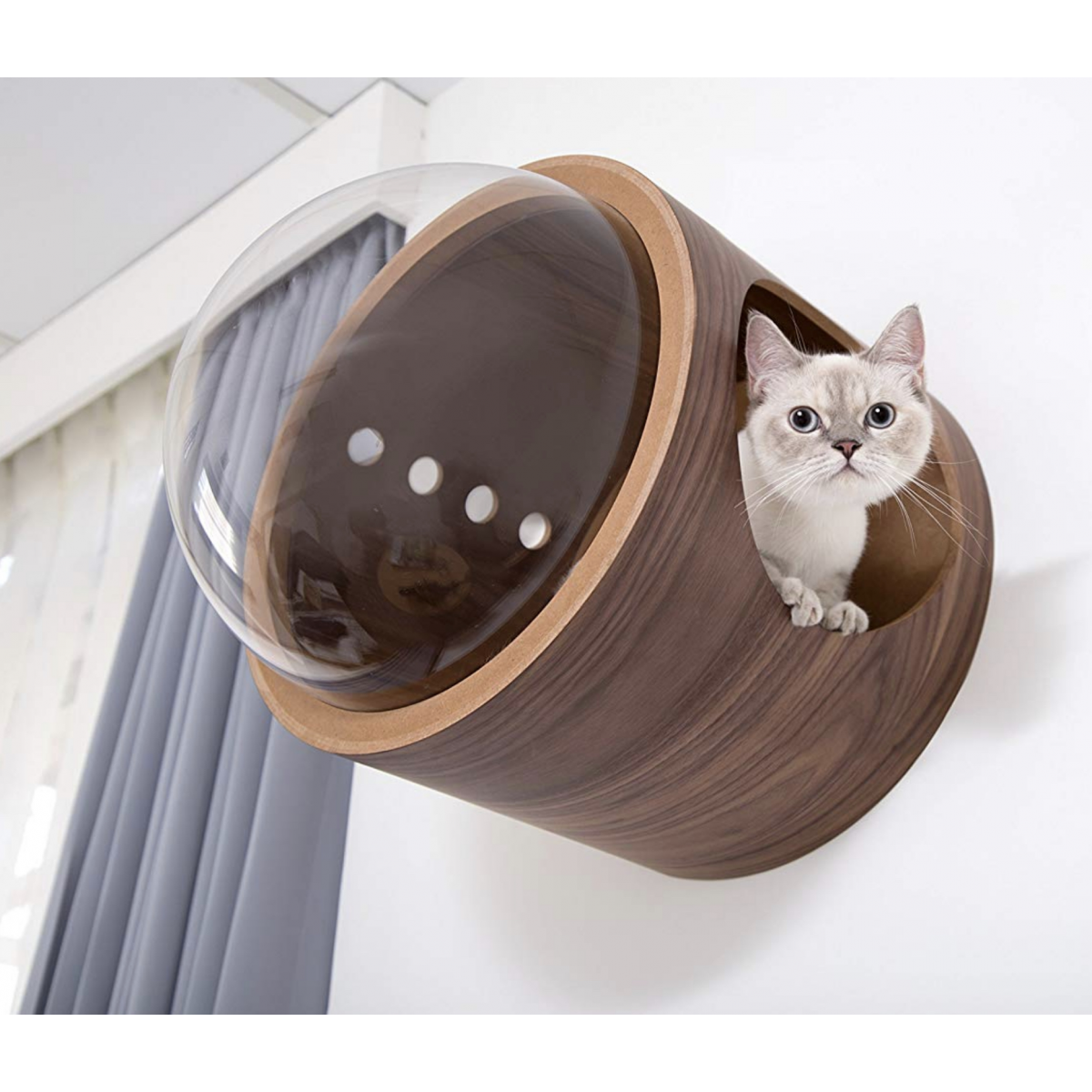 Spaceship Gamma Ultra Modern Cat Bed or Wall Mounted Bed - 236