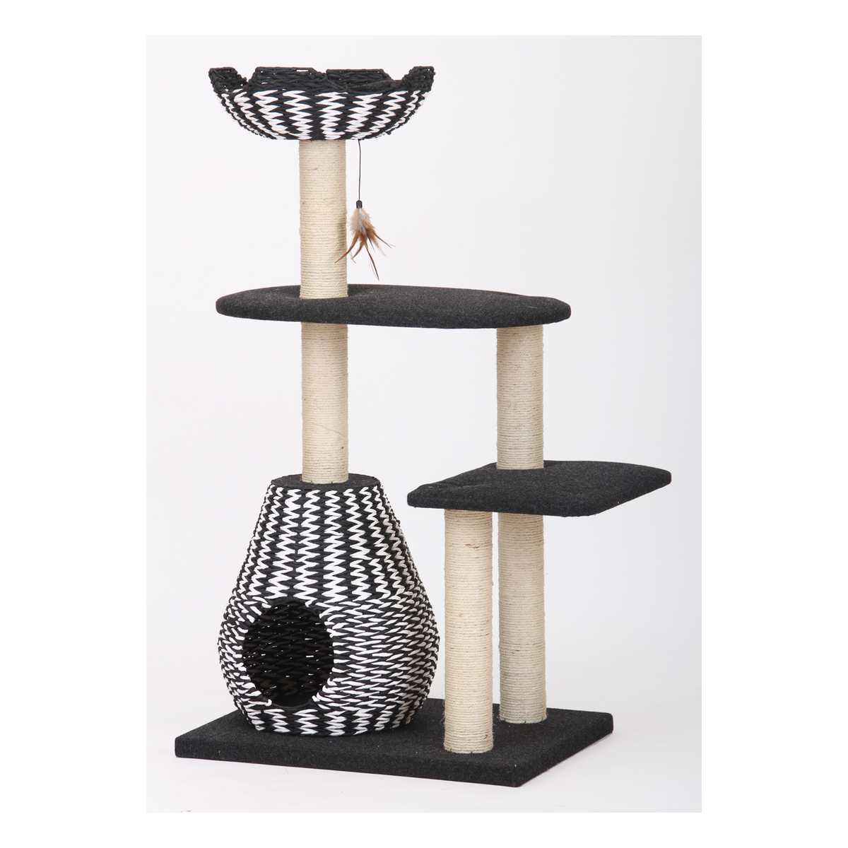 Ace Cat Tree with Woven Baskets CatsPlay Superstore