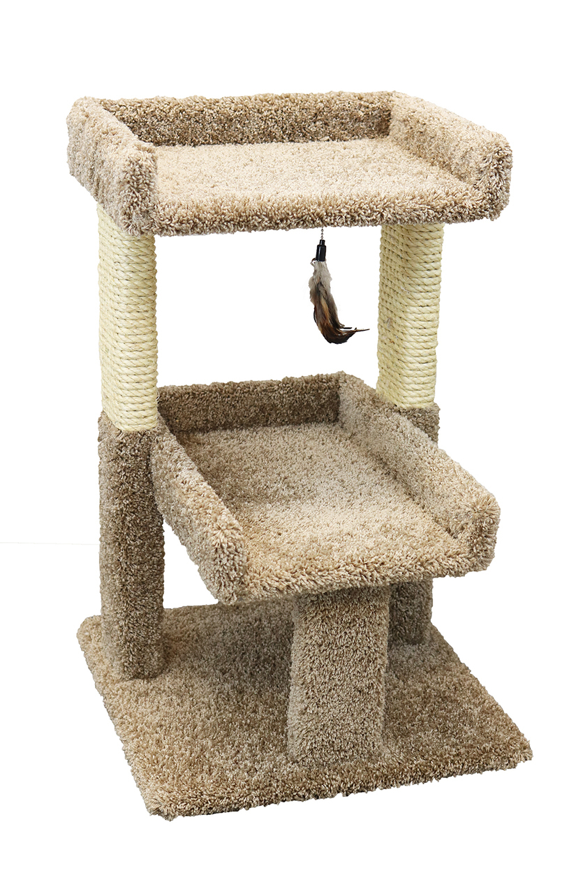 Cat's Choice 32 Inch Double Level Cat Tree - 110093 - CatsPlay Superstore