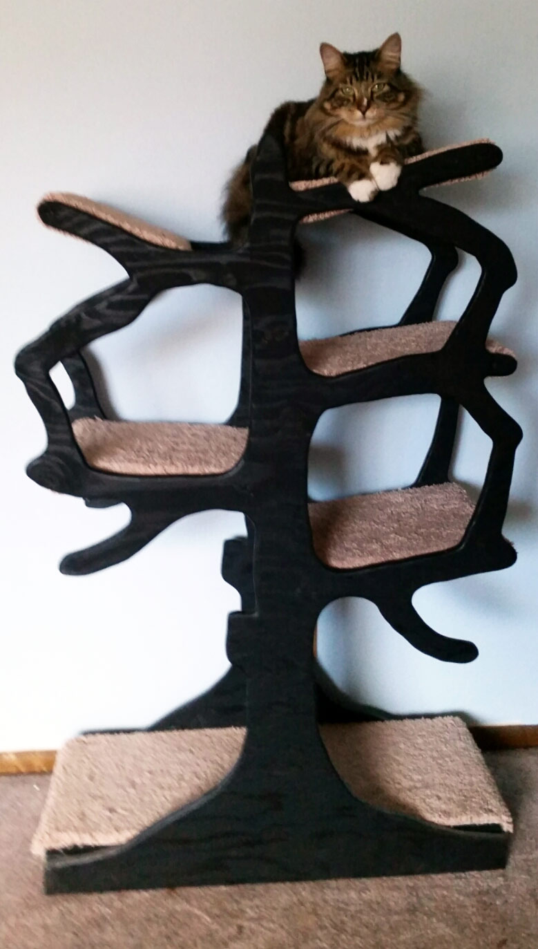 Whimsical Artisan Handmade Cat Tree - CatsPlay Superstore