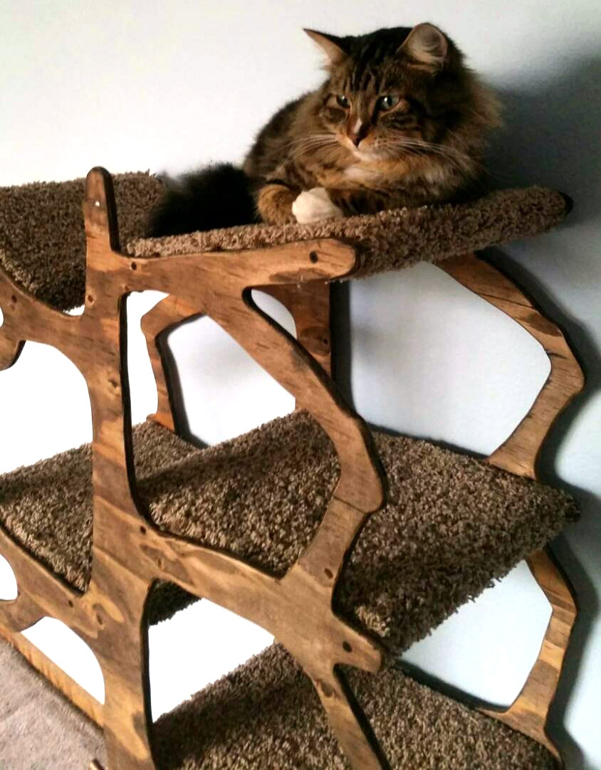 Whimsical Artisan Handmade Cat Tree CatsPlay Superstore